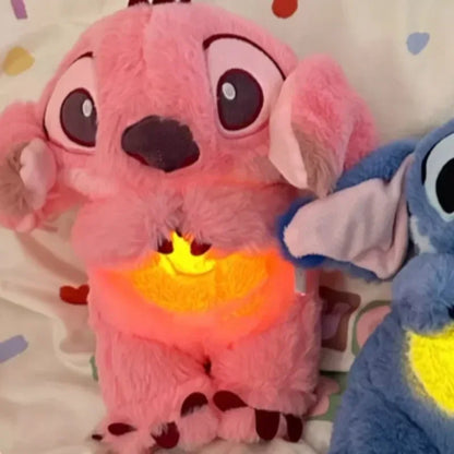 Stitch & Angel Sleeping Companion Plush