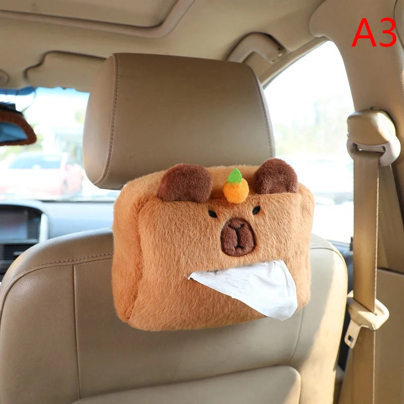 Capybara Plush Car Accessories