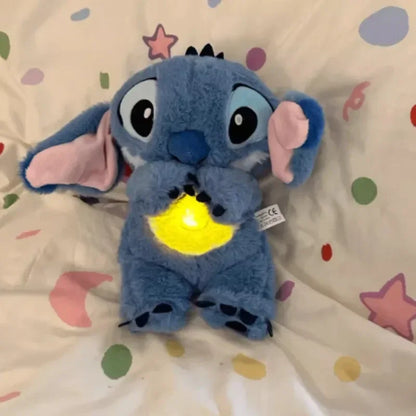 Stitch & Angel Sleeping Companion Plush