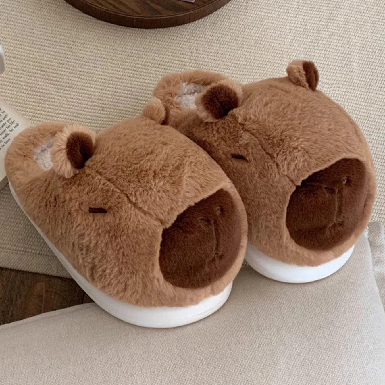 Couple Capybara Slippers