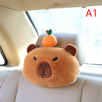 Capybara Plush Car Accessories