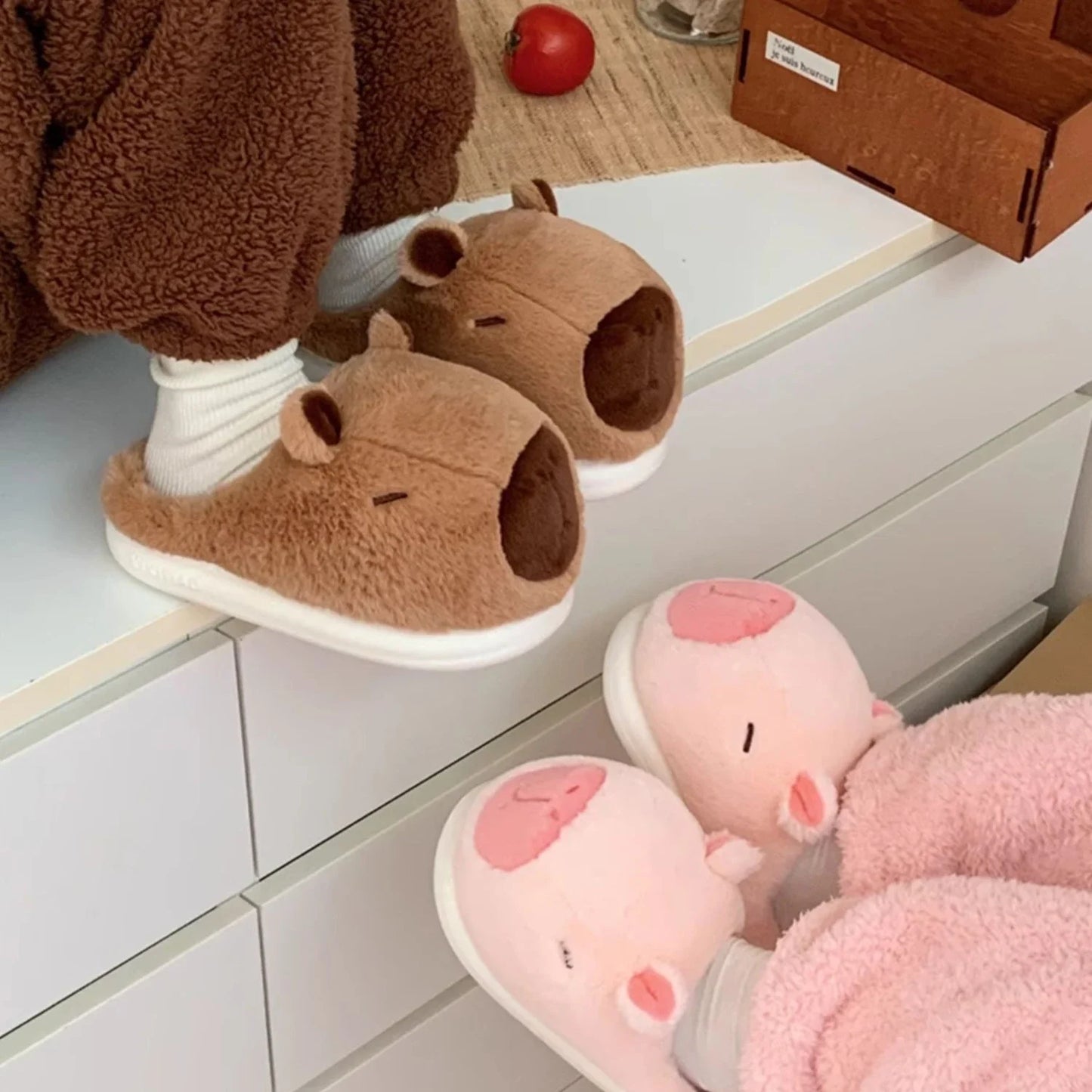 Couple Capybara Slippers