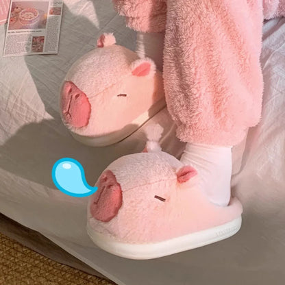 Couple Capybara Slippers